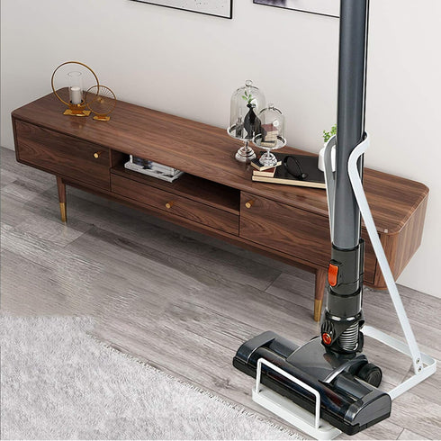 Vacuum Stand for Dyson V6 V7 V8 V10 V11, Vacuum Cleaner Rack, Cordless Organizer Holders Compatible with Handheld Electric Broom(White)