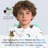 8Years 100% VOOVA & MOVAS Dinosaur Hooded Towels for Teens & Big Kids Up | Soft, Absorbent Cotton Towel Wrap for Boys |