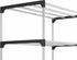 7-Tier 14 Whitmor Shoe Rack - Small Space Solution - Store up to Pairs of Shoes - Organize Shoes & Accessories - Chrome