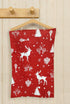 Set of 3 Tea Towels, Christmas Forest, 100% Cotton, Size 18x28 Inch, Perfect for Thanksgiving and Christmas