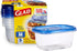 GladWare Soup & Salad Storage, Medium Rectangle, 24 Oz, 5 Count