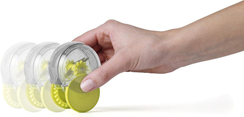 Chef’n GarlicZoom Garlic Chopper, Handheld Mincer with Rolling Action, Easy to Use and Clean
