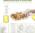 GLYY Oil Sprayer for Cooking, 210ml Food Grade Reusable Vinegar Spritzer Bottle for Kitchen and BBQ