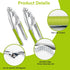 2 Pack Walnut Cracker Tools, Windspeed Heavy Duty Nut Crackers for Walnuts Pistachio Stainless Steel Walnut Cracker