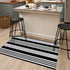 OJIA 27.5x43 Inches Door Mats Outdoor, Cotton Hand-Woven Front Door Rug, Machine Washable Layered Doormats