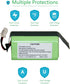 Replacement Battery for Amarey A800 A900, iMartine C800, Tesvor X500 Pro, and More - 14.4v 2600mAh