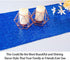 ShiDianYi Sequin Table Runner - 12x72-Inch Blue Sparkle Table Cover for Party Decoration (Royal Blue)