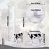 Countertop Cow Paper Towel Holder Wooden Farmhouse Paper Towel Holder Cow Kitchen Accessories Farm Bathroom Table Decor