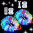 JMEXSUSS 2 Pack Battery Operated String Lights Outdoor, Total 200 LED 8