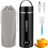Zlylefun Travel Electric Kettle Portable Small Hot Water Boiling Tea Coffee Warmer Heater