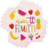 Sparkle and Bash 50-Pack Twotti Fruity Birthday Cocktail Napkins, 5 x 5 in Folded, Pink 2-Ply Absorbent
