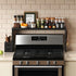MAICHUAN 31in 6 Bamboo Stove Shelf, Spice Shelf for Kitchen Stove, Over the Stove Shelf, Stove Top Shelf for Back