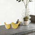 2 Pcs Ceramic Small Bird Figurines Modern Animal Statues for Home Room Decor and Bedroom Decor and Bookshelf Display