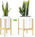 MUDEELA Plant Stand for Indoor Plants: Adjustable Width Fits 8-12 Inch Pots