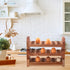 3 54-hole Countertop Patelai Tier Wooden Egg Holder Stackable Egg Storage Trays Organizer Eggs Container Rack