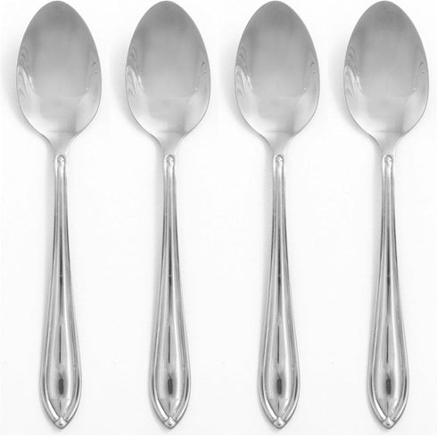 Hampton Forge Ginger 4 Pc Dinner Spoons, 0.35 LB, Metallic