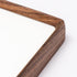 6x6 4x4, Square Picture Frame in Natural Walnut Wood, Solid Wooden Frames matted to Gallery Frames for Wall Mount