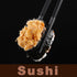 Fiberglass Chopsticks Series, Japanese Non-Slip Reusable Chopsticks, 5 Pairs Gift Set, 9.9 Inches, Black