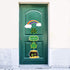 St. Patrick's Day Door Sign, Themed Hanging Welcome Sign with Shamrock for Saint Patricks Day Decor