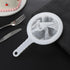 Ultra Fine Mesh Net Strainer, Plastic Nylon Food Strainer with Handle for Baking Kitchen Juicing