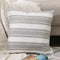 Stripe Soft Linen Pillow Cases, Decorative Throw Cushion Cover with Hidden Zipper - 20" x 20"