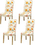 Dining Chair Covers, Dining Room Chair Cover Set of 4, Stretch Kitchen