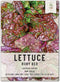 Seed Needs, Ruby Red Lettuce Seeds - 400 Heirloom Seeds for Planting