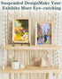 Iron Display Stand 10 Packs, 10 Inches Plate Stand for Photo, Black Foldable Easel Holder for Frame, Artwork,