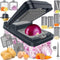 SpaceHacks 12-in-1 Vegetable Chopper, Kitchen Gadgets with 7 Blades, Veggie, Food, Onion Chopper,