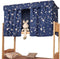 Heidi Galaxy Star Bed Canopy, Single Sleeper Bunk Bed Curtain, Blackout Cloth Mosquito Nets