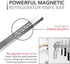 Modern Innovations 12 Inch Magnetic Knife Holder for Refrigerator, Magnetic Knife Holders for Fridge or Kitchen Wall No Drilling, Magnet Strips for Knives & Metal Utensils, Tool Rack, Stainless Steel by Modern Innovations