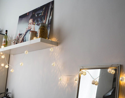 Cobus CozyHome 23 20 Heart String Lights FT & Warm White LEDs | Indoor | Christmas Fairy Lights Engagement Wedding