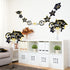 Black and Gold Graduation Decorations Set of 24, Class of 2025 Table Decor, Congrats Grad Party Supplies