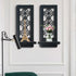 Set 2 Room.(15 x6 ZOLAPI of Candle Sconces, Farmhouse Accent Wall Sconce, Black Candle Holder Wall Decorations for Home
