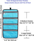 Hanging Jewelry Organizer with 10 Zippered Clear Pockets for Travel and Home Closet Jewelry Storage