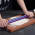 Berglander Rainbow Rolling Pin, 16.7 Inches Stainless Steel Colorful Matte Finish for Baking Pizza Dough, Gift Ideas
