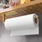 Paper Towel Holder - Self-Adhesive or Drilling, Gold, Upgraded Aluminum Kitchen Roll