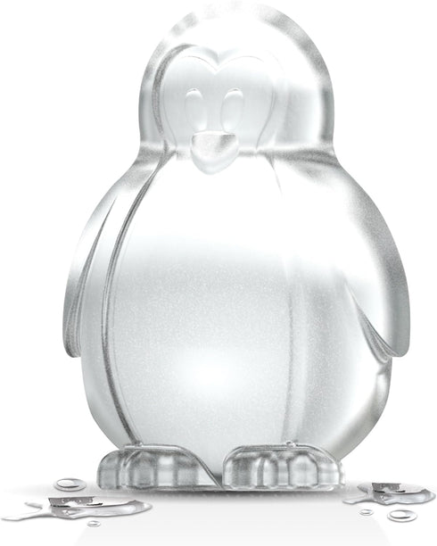 Tovolo Novelty Penguin Ice Cube Mold Trays, Flexible Silicone, Dishwasher Safe