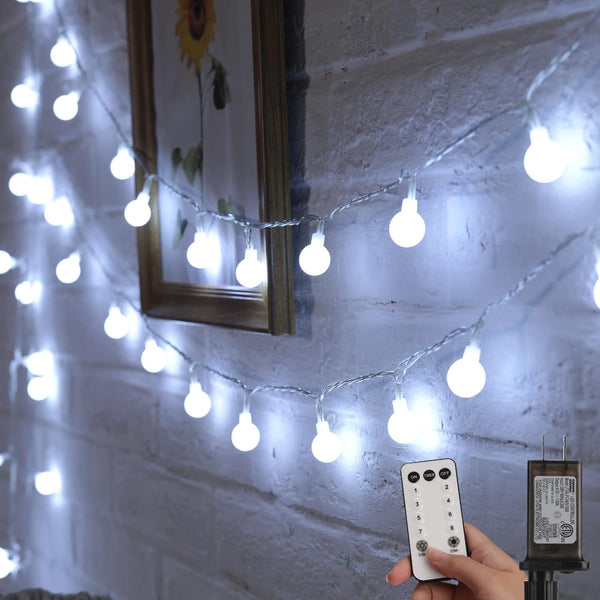 Minetom 33 Feet 100 Led Globe Ball String Lights, Fairy String Lights