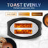 Elite Gourmet ECT2428 Extra Wide 1.25” Slot 2-Slice Toaster, 6 Toast Settings, Cancel, Defrost, Stainless Steel