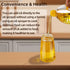Cooking,2 1 Kitchen,16oz/470ml Oil Sprayer for in Olive Oil Dispenser Bottle for Spray & Pour Oil Dispenser