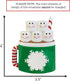 5 2025 Personalized Marshmallow Family of Christmas Ornament | Hot Cocoa & Chocolate Cup for Xmas Tree First Christmas
