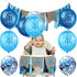 BEISHIDA 1st Boy Happy Birthday Decorations, 12 Inch Large Navy Blue Confetti Balloons, Perfect for Baby 1st Birthday