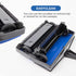Yocada Carpet Sweeper Cleaner for Home Office, Dark Blue, Low Carpets and Rugs, Pet Hair Dust Cleaning Brush