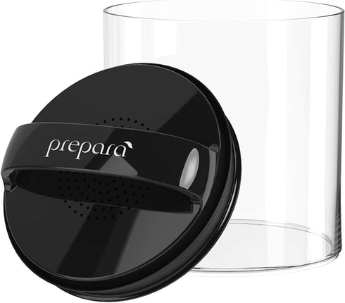 Prepara Evak Fresh Saver Plastic Food Storage, 58 Ounce, Color Black