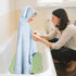 3-10,Kids 31 47 UNEEDE Blue Elephant Bath Hooded Towel for Kids,Extra Soft and Fast Drying Poncho for Toddlers Age