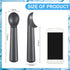 3 7 Inches Suclain Pieces Ice Cream Scoop Nonstick Anti Freeze Ice Cream Scooper with Comfort Handle Aluminum Alloy
