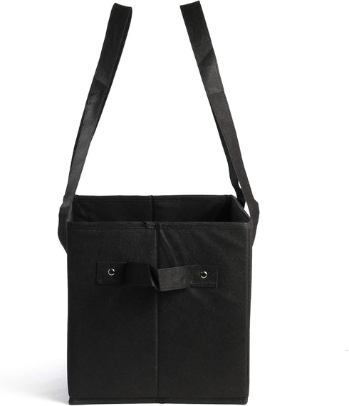 Set (Set 3) Earthwise Deluxe Collapsible Reusable Shopping Box Grocery Bag with Reinforced Bottom Storage Boxes Bins