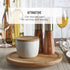 Copco Bamboo Lazy Susan Turntable, 10-Inch Wooden Organizer for Table or Countertop