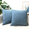 Booque Valley Throw Pillow Covers, Pack of 2 Super Soft Decorative Stretchy Cushion Covers for Sofa Bed Car Chair (Grey